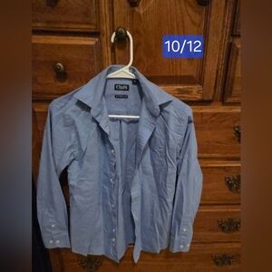 Chaps Boys Light Blue Casual Shirt